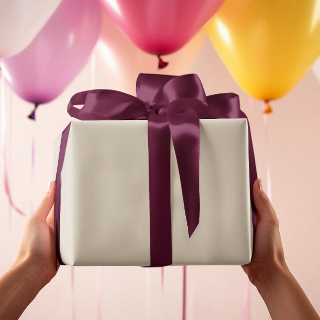 Papel De Presente Eterno - Papel branco apagado (Criador carregado)