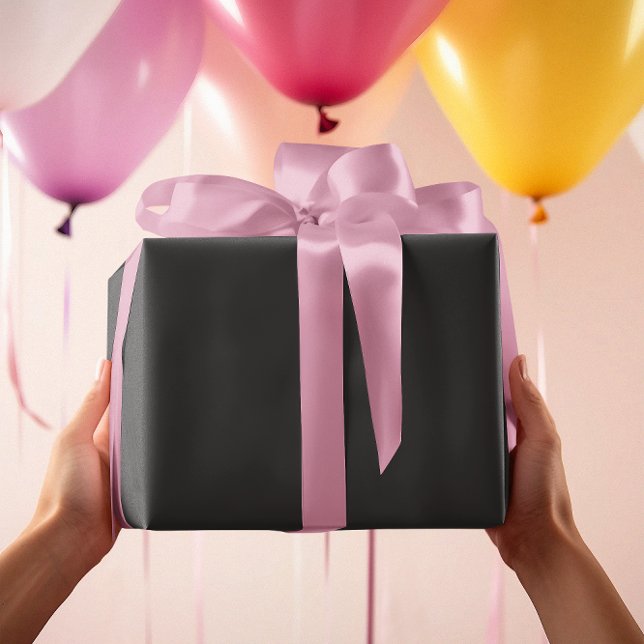 Papel De Presente Eterno - Papel de enrolamento preto acinzentado (Criador carregado)