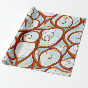 Papel De Presente Eterno Roman Marble