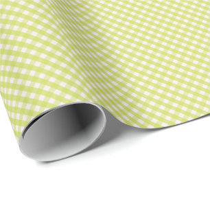 Papel De Presente Etiquetas de Presente Personalizadas Gingham