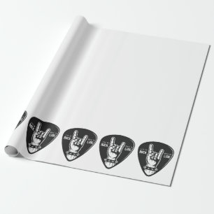 Papel De Presente Eu adoro rock