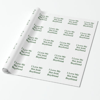 Papel De Presente Eu amo meu namorado irlandês quente