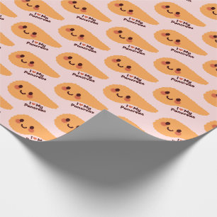 Papel De Presente Eu Amo Meu Pâncreas - Pâncreas Bonitas Sorrindo