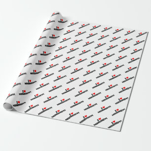 PAPEL DE PRESENTE EU AMO MISSISSIPPI