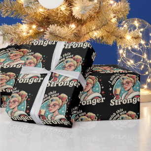 Papel De Presente Eu Desejo Que Este Eggnog Fosse Mais Forte Natal E