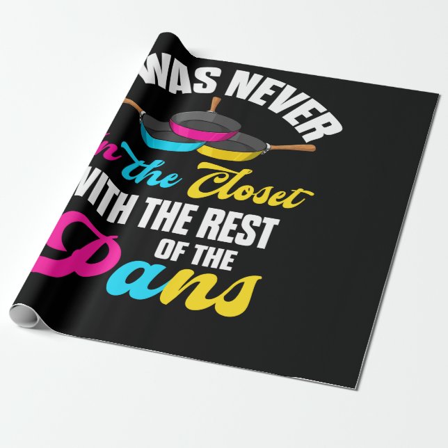 Papel De Presente Eu Nunca Estive No Armário No Quadro LGBT (Desenrolado)