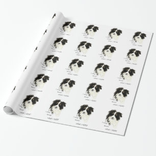 Papel De Presente Eu sei somente o que eu reuno citações do cão d
