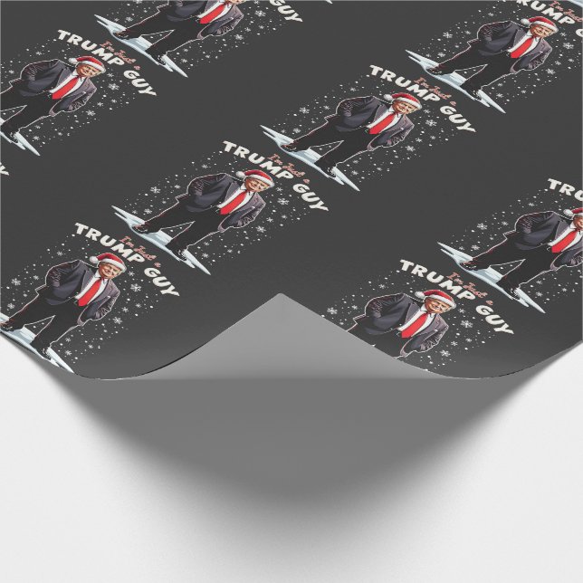 Papel De Presente Eu Sou Apenas um Cara Trump Cara Relax Guy Natal P (Ponta)