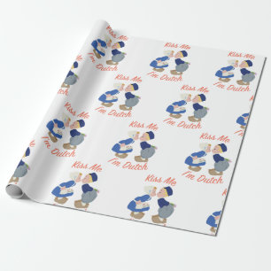Papel De Presente Eu sou holandês