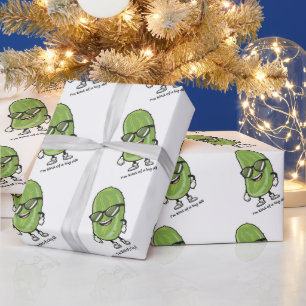 Papel De Presente Eu sou tipo um grande Dill óculos solares para v