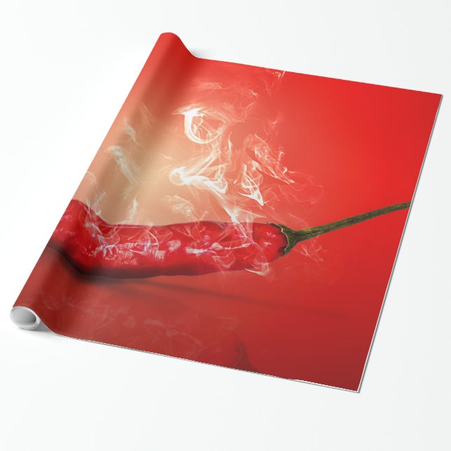 Papel De Presente Eu sou um chili fumante (Desenrolado)