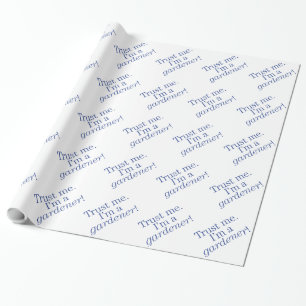 Papel De Presente Eu sou um jardineiro