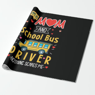 Papel De Presente Eu Sou Um Motorista De Ônibus Da Mãe E Da Escola