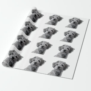 Papel De Presente Eu sou um VIP: Cachorro giro muito importante