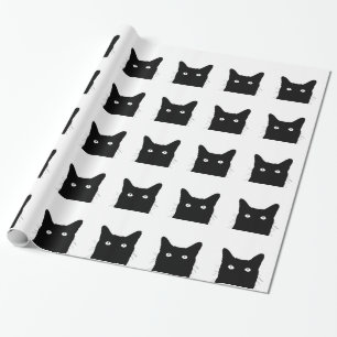 Papel De Presente Eu ver o gato clicar para selecionar sua decoraç