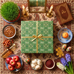 Papel De Presente Eventos de Festas de Jantar do Ano Novo Iraniano N