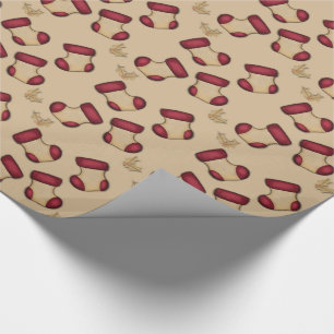 Papel De Presente Existências de Natal