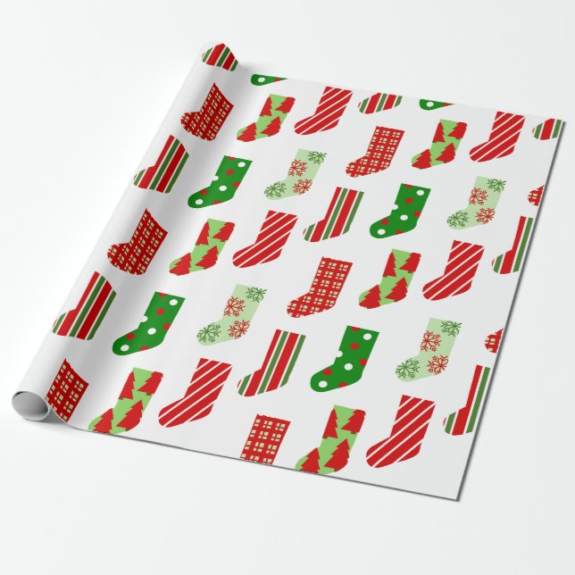 Papel De Presente Existências de Natal (Desenrolado)