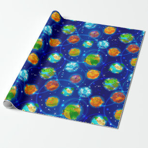 Papel De Presente Exoplanetas