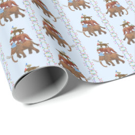 Papel De Presente Extinct Animal Wrapping Paper