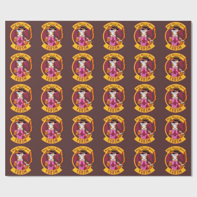 Papel De Presente F35 Wild Weasel Wives Wrapping Paper (Aberto)