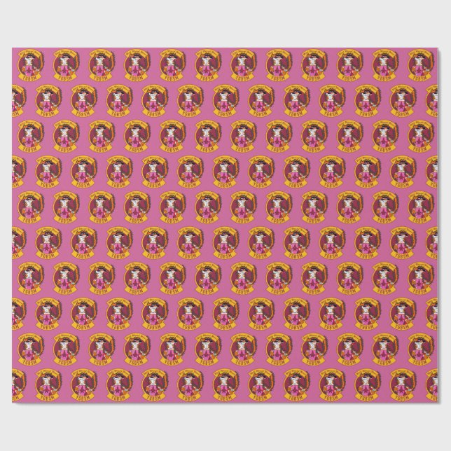 Papel De Presente F35 Wild Weasel Wives Wrapping Paper (Aberto)