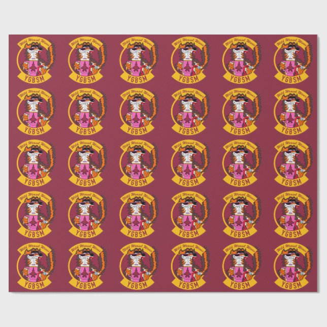 Papel De Presente F35 Wild Weasel Wives Wrapping Paper (Aberto)