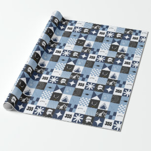 Papel De Presente F-35 e 355FS Falcon Holiday Squares