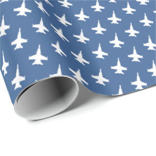Papel De Presente F/A-18C Padrão de Jato de Combatente Hornet no Az