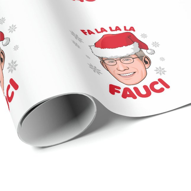 Papel De Presente Fa La La Fauci (Ponta do rolo)