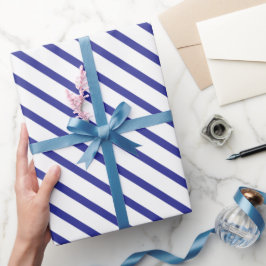 Papel De Presente Faça Seu Presente se Destacar em Azul Real