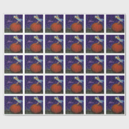 Papel De Presente Fada de Abóbora Grande, Dia das Bruxas