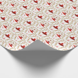 Papel De Presente Fada de Açúcar Fada Nozes Natal