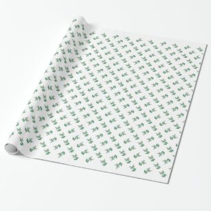 Papel De Presente Fada de Natal Fofa