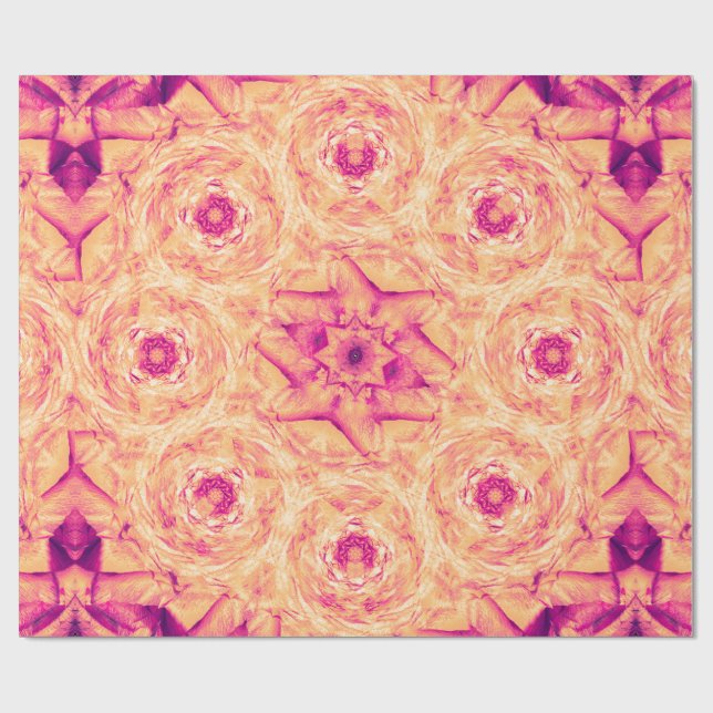 Papel De Presente Faded Rose Brooch (Aberto)