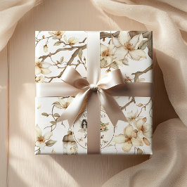 Papel De Presente Fairy First Birthday Woodland Floral
