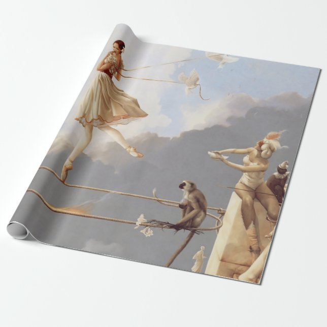 PAPEL DE PRESENTE FAIRY TAIL FANTASY BALLERINA (Desenrolado)