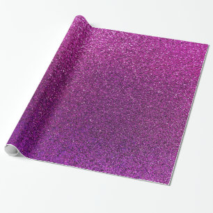 Papel De Presente Faísca Glittery do fundo roxo do brilho