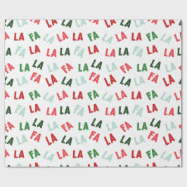 Papel De Presente FaLaLaNatal