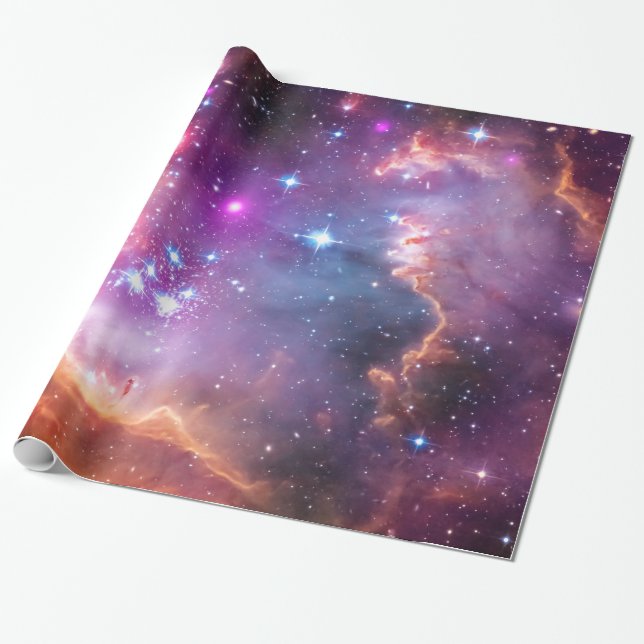 Papel De Presente Falln Angelic Galaxy (Desenrolado)