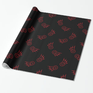 Papel De Presente Falln Chibi Demon Wings