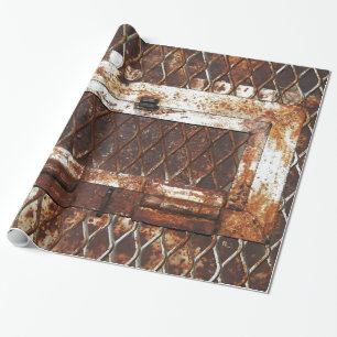 Papel De Presente Falln Rusted Window