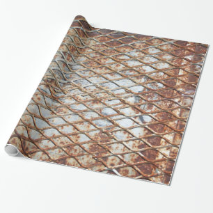 Papel De Presente Falln Rusty Grate