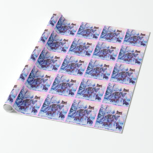Papel De Presente Família Wolf
