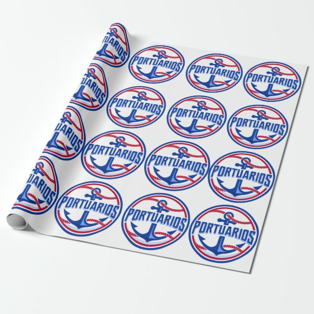 Papel De Presente  Fan articulo Beisbol Cuba Portuarios. (Desenrolado)