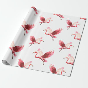 Papel De Presente Fanny Flamingo presente