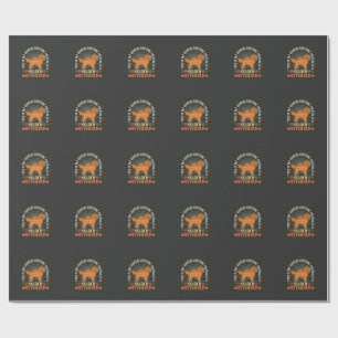 Papel De Presente Fantasias Humanas de Golden Retriever para Hallowe