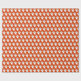 Papel De Presente Fantasma de Halloween