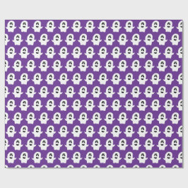 Papel De Presente Fantasma de Halloween