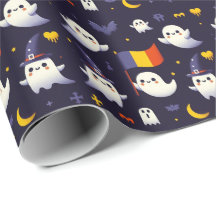 Fantasma do Halloween nas cores da bandeira romena